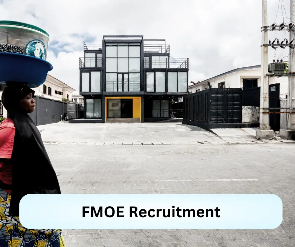 FMOE Recruitment 2024 Submit @education.gov.ng Career Portal
